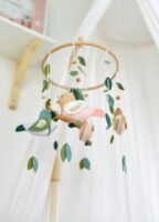 Colorful Birds Design - Baby Mobile Woodland – Rolirka